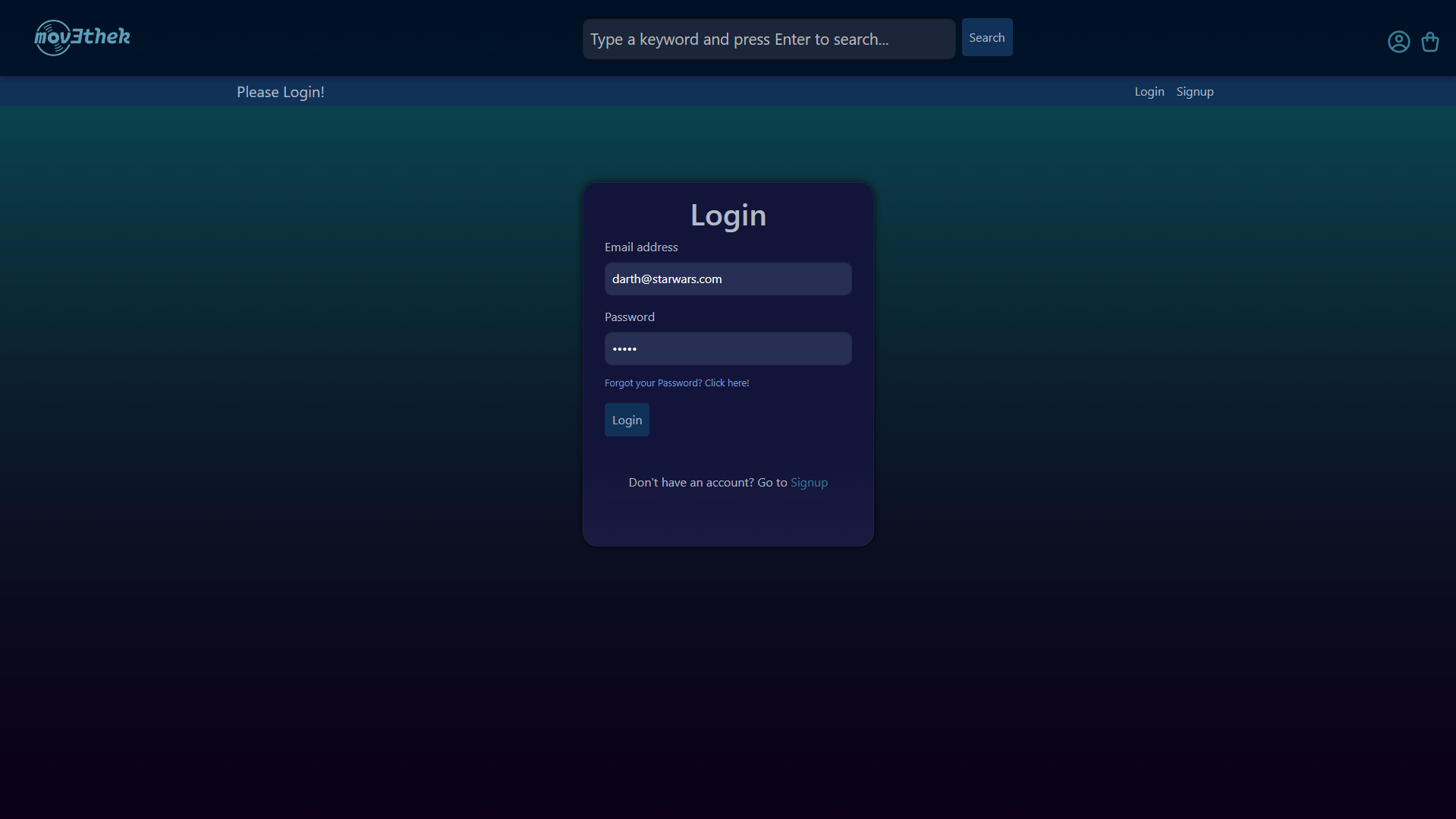 LogIn-Page